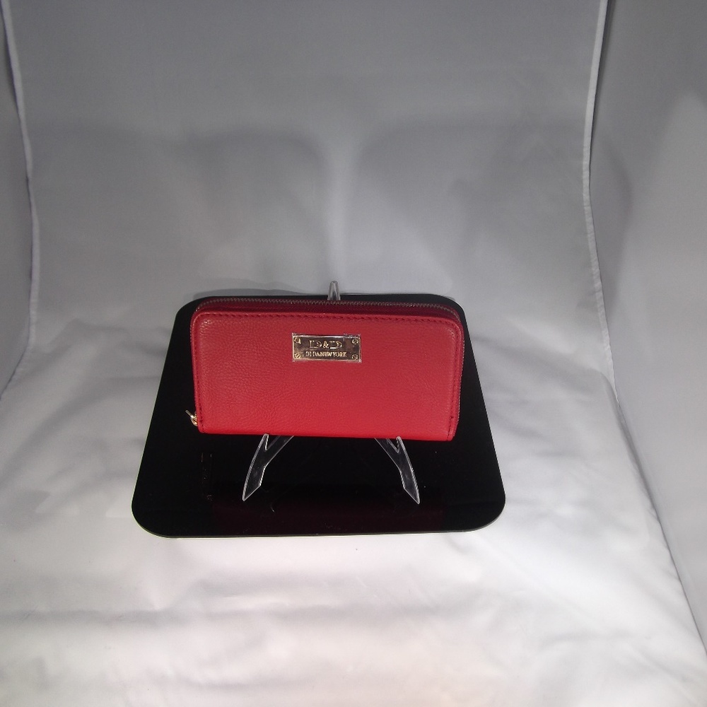 Red Wallet-Large - Picture 3 of 7